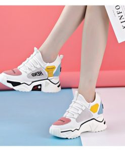 GS08 - giày độn nữ 8.5cm - giày độn đế nữ hàng hiệu cao cấp