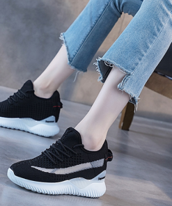 GS04 giày độn đế nữ 8cm hàng hiệu