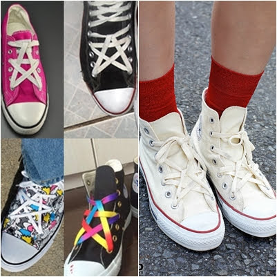 Thắt dây giày clearance converse 6 lỗ